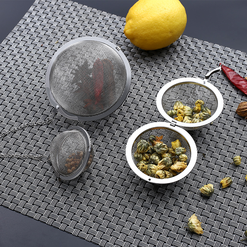 新品花卉 煮肉调料盒炖料盒304不锈钢调味球包调料球卤料球煮肉过滤球