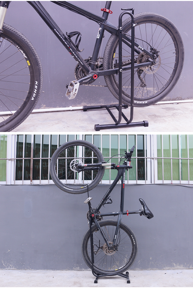 山地公路自行车支架停车架挂架子室内站架立式展示架单修车维修架d款