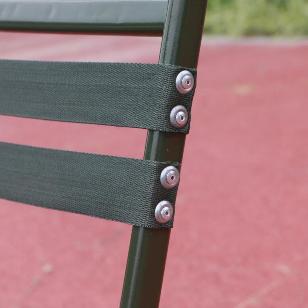 马扎折叠不锈钢休闲户外摆摊老人钓鱼便携板凳带靠背加厚椅子收纳 40