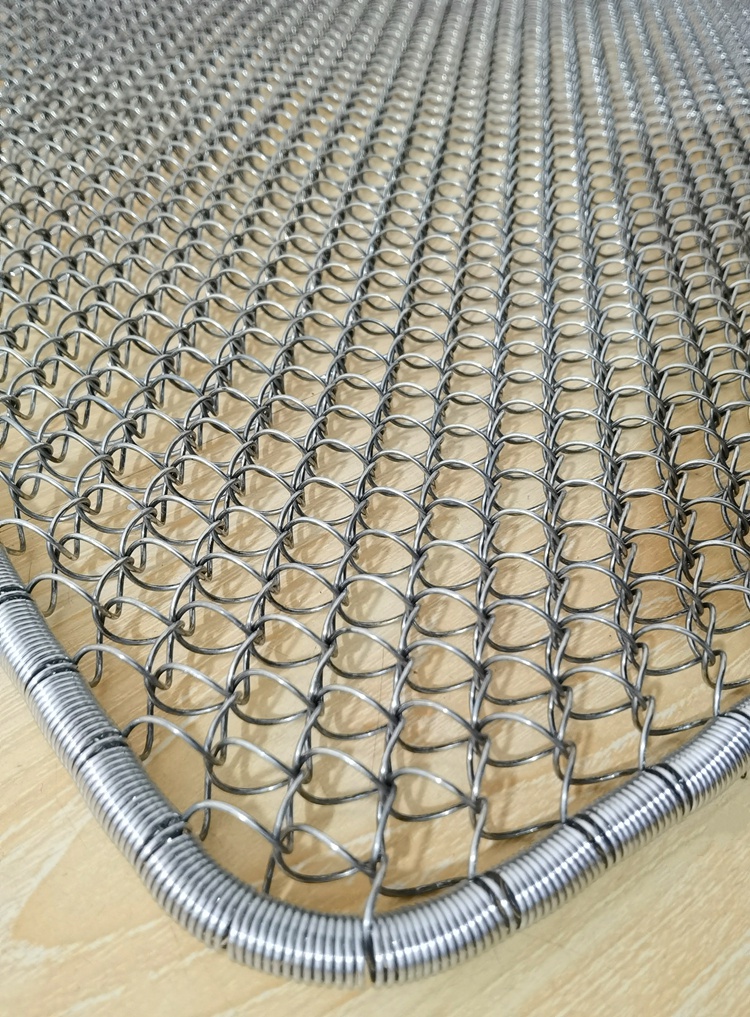 钢丝脚垫弹簧铁丝网金属加密地垫进门厅刮泥防滑门口蹭脚垫钢丝脚踏垫