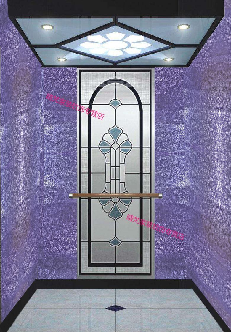 定制自l营旗舰官方仿金属不锈钢玫瑰金色电梯门贴膜防水贴纸电梯轿厢