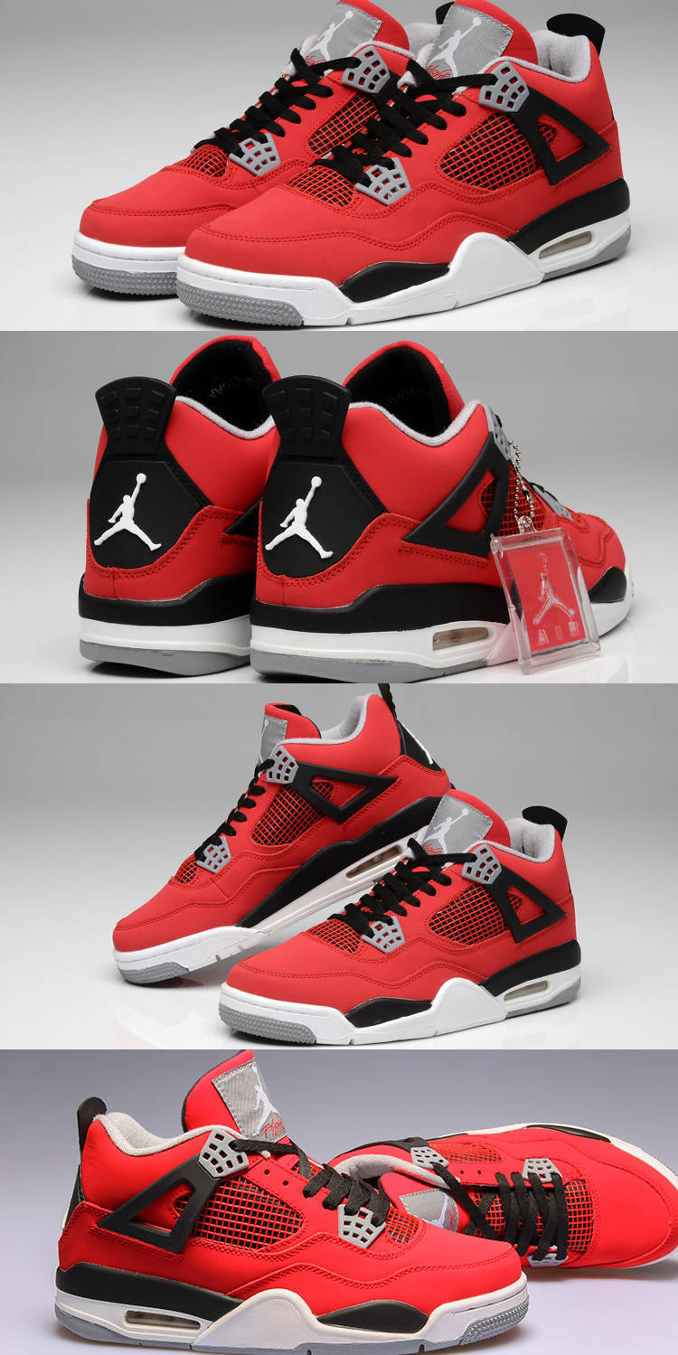 精选篮球鞋篮球鞋热熔岩大巴黎乔4男女白帆白水泥aj白鸳鸯qdaj潮aj4