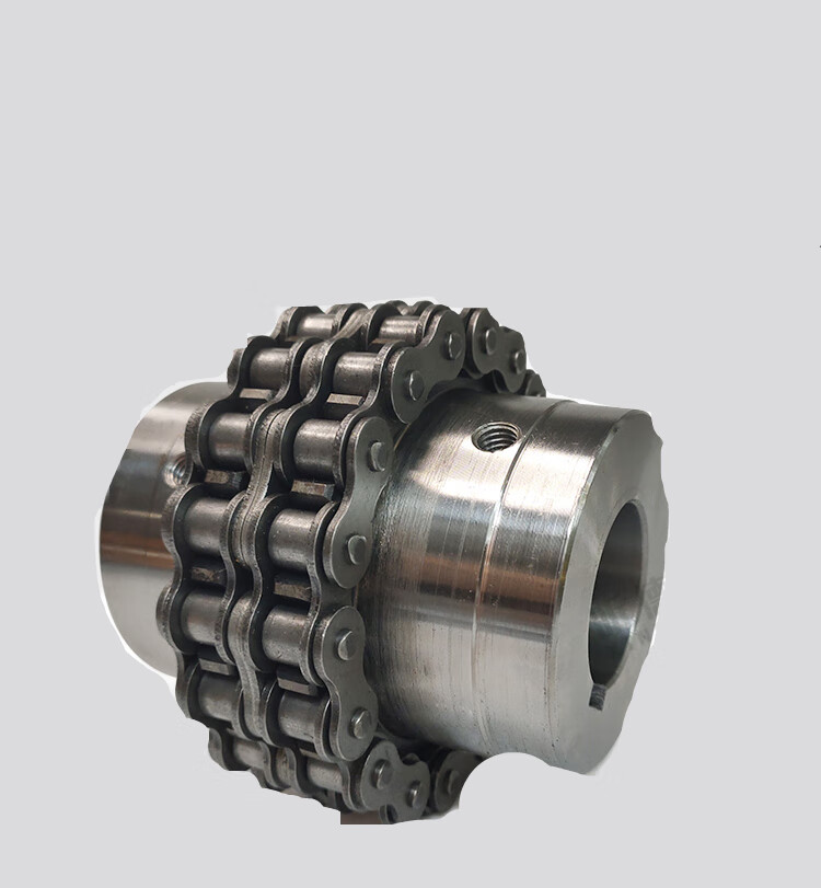 定制gl123滚子链链条式联轴器带罩壳齿轮kc5018链轮连轴器60 gl1 孔径
