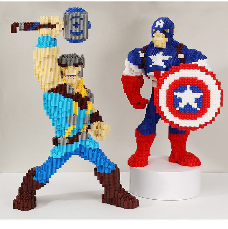 兼容积木微型钻石拼插小颗粒拼装积木女孩玩具儿童马里奥6025中号戴斯