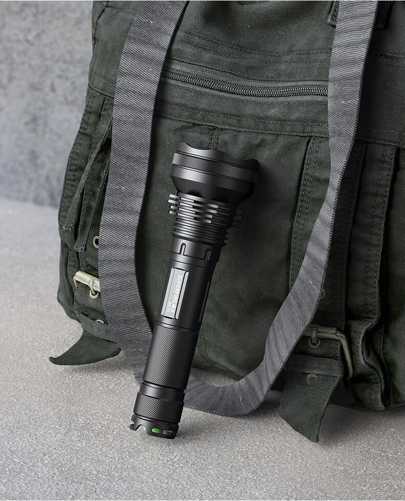 神火(supfire)p90强光手电筒26650大容量充电式探照灯户外超亮远射夜