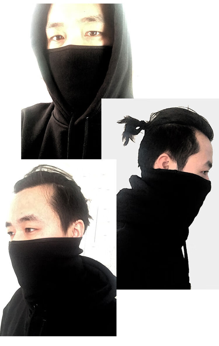 法克伦新品口罩艾伦沃克alanwalker艾伦沃克同款面罩男faded电音黑色