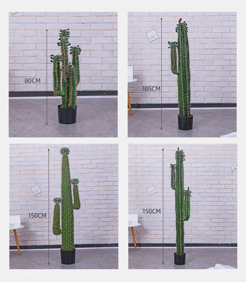 精品绿植北欧仿真植物仙人掌大型仙人柱室内客厅落地简约装饰绿植盆景