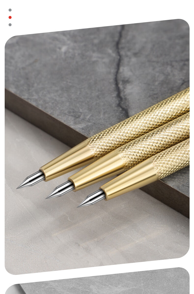 笔钢板画针划刀划针器金属划线神器画线笔划线笔金色款普通款共2支