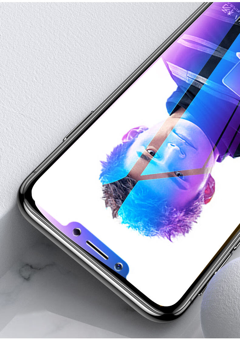 欣迪斯 华为coral00钢化膜cor-aloo手机膜荣耀play全屏华为cortl10