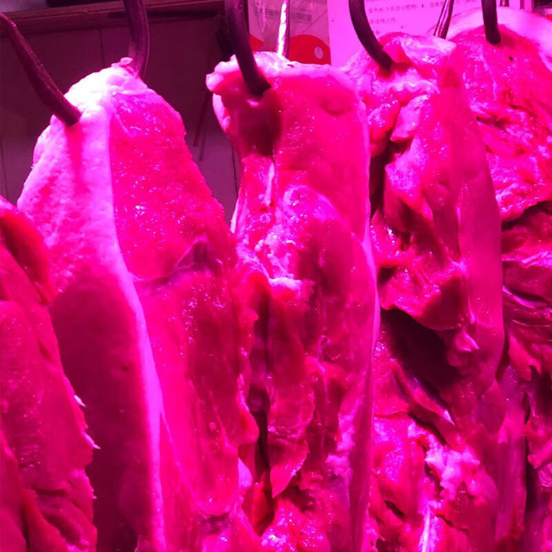 歌布达 加亮led猪肉灯生鲜灯冷鲜肉超市水果灯市场f灯吊灯2圈白超红g