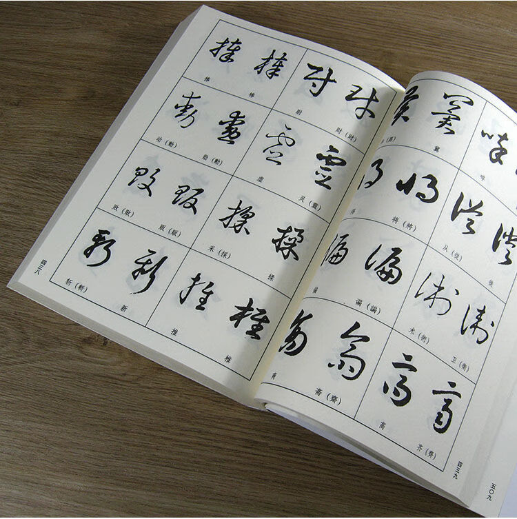 中国书法草书技法练字帖成年草书字帖练字初学者行草毛笔字王羲之草书