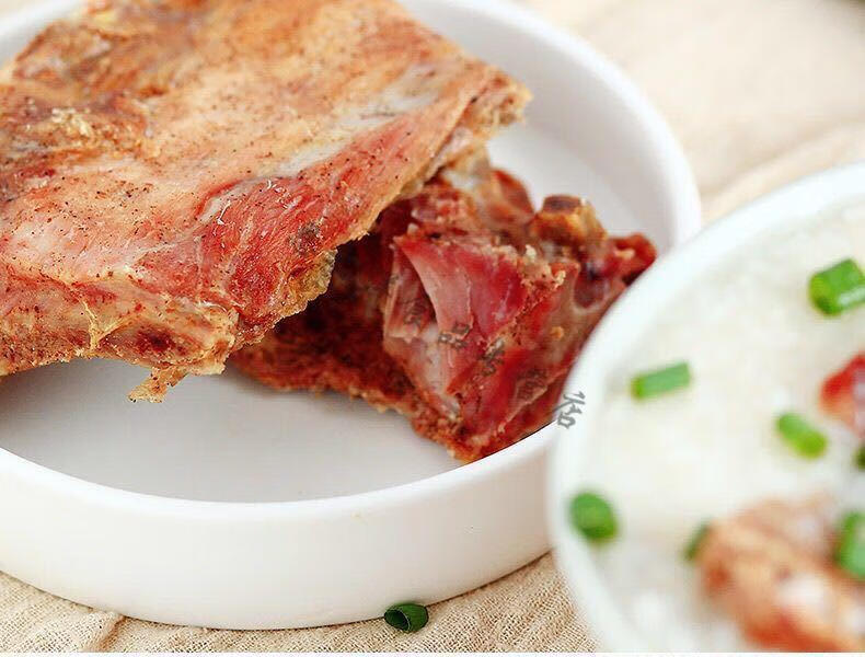 上海可发广东广州花都特产烧骨皇上皇烧猪骨咸骨咸猪骨骨烧骨200gx4包