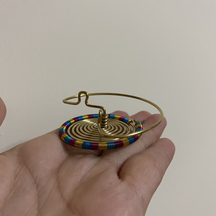 蝈蝈罐葫芦弹簧手工彩簧 手工蝈蝈叫罐弹簧响簧55罐60罐65罐黄铜簧 不