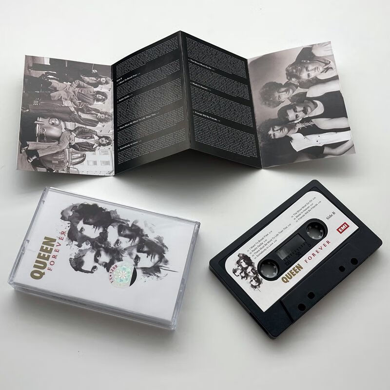 适用于磁带英文歌摇滚歌曲皇后乐队queen forever全新未拆附歌词本