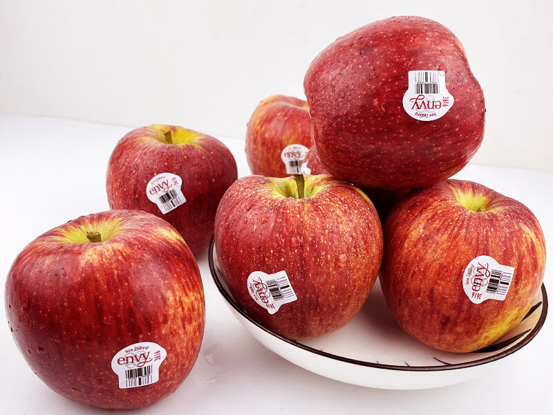 新西兰envy爱妃苹果6/12只礼盒装特大果不氧化进口新鲜水果包顺丰 15