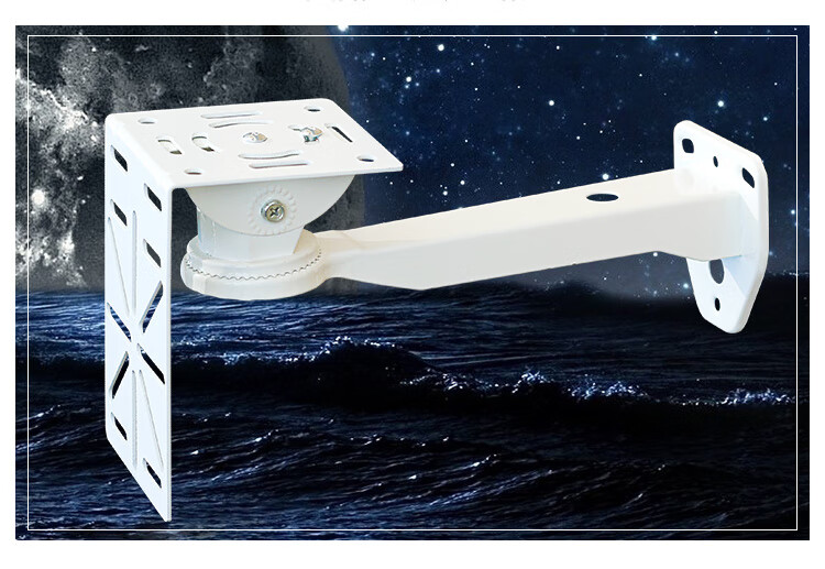 监控半球支架球机支架加长杆延长支架钢铁加厚壁装球机鸭嘴支架智星缘