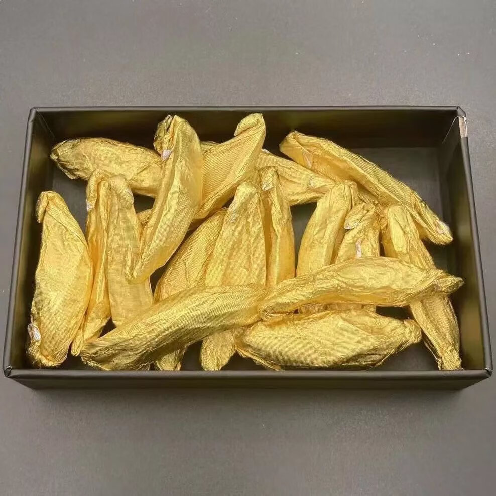 湘农壹品迈巴赫槟榔金箔锡纸黑金礼盒装好吃不烧口 湘农壹品四盒