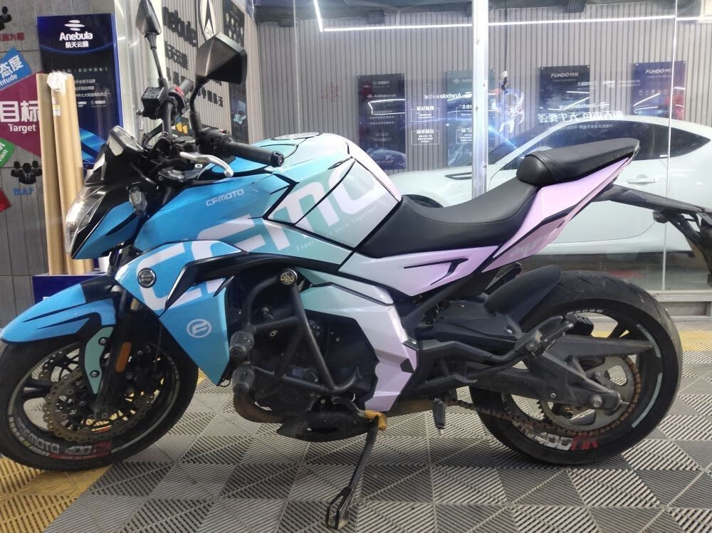 春风400nk650贴花版画全车贴纸车身贴拉花保护贴膜改装个性贴 花色nk