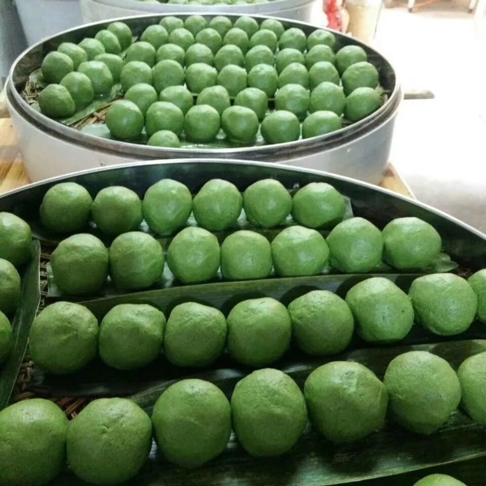 平艾粄艾糍清明节糍粑艾叶粑粑艾青团1盒12个 椰蓉馅(真空十二个袋装)