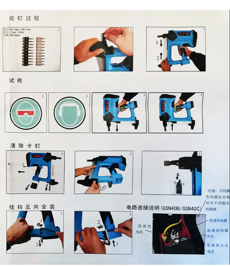 腾亚瓦斯枪50a结构图图片