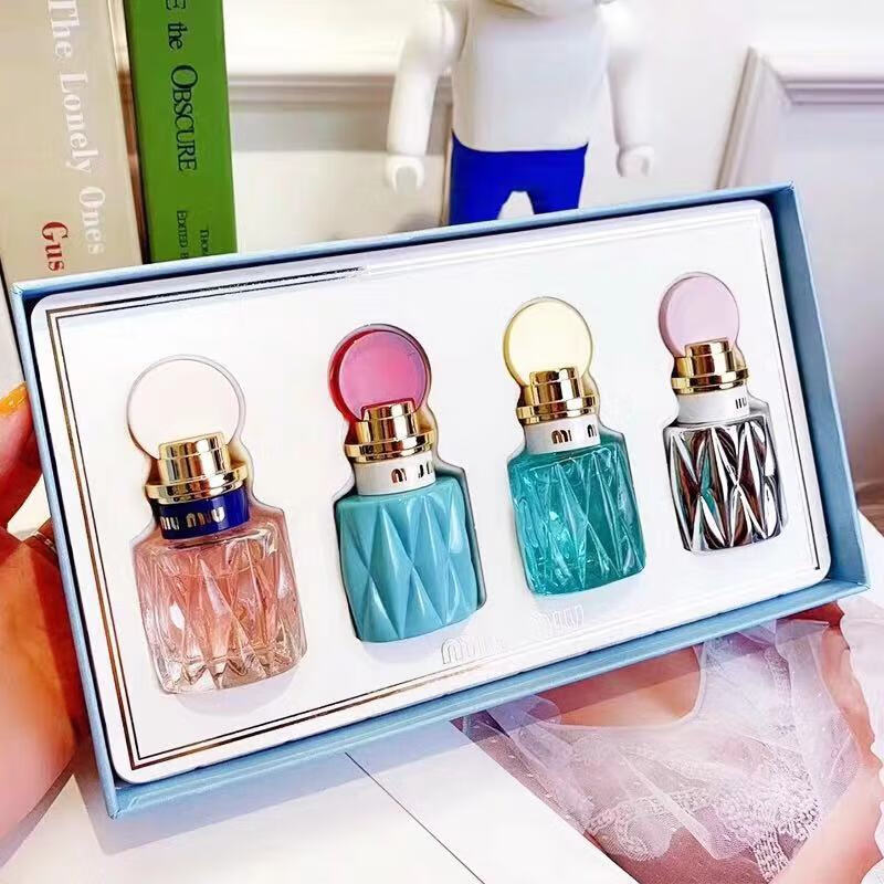 七夕情人节香水小样套盒20ml四件套套装香水礼盒香水四件套20ml