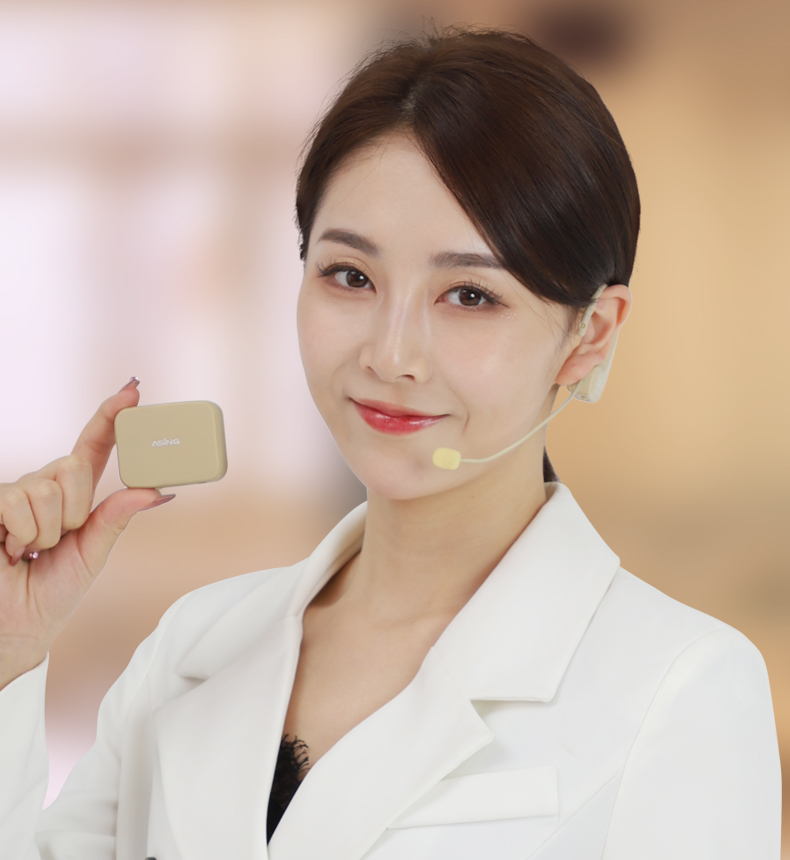 街米小蜜蜂扩音器wm03无线麦克风耳挂话筒演出专用头戴式耳麦培训讲课