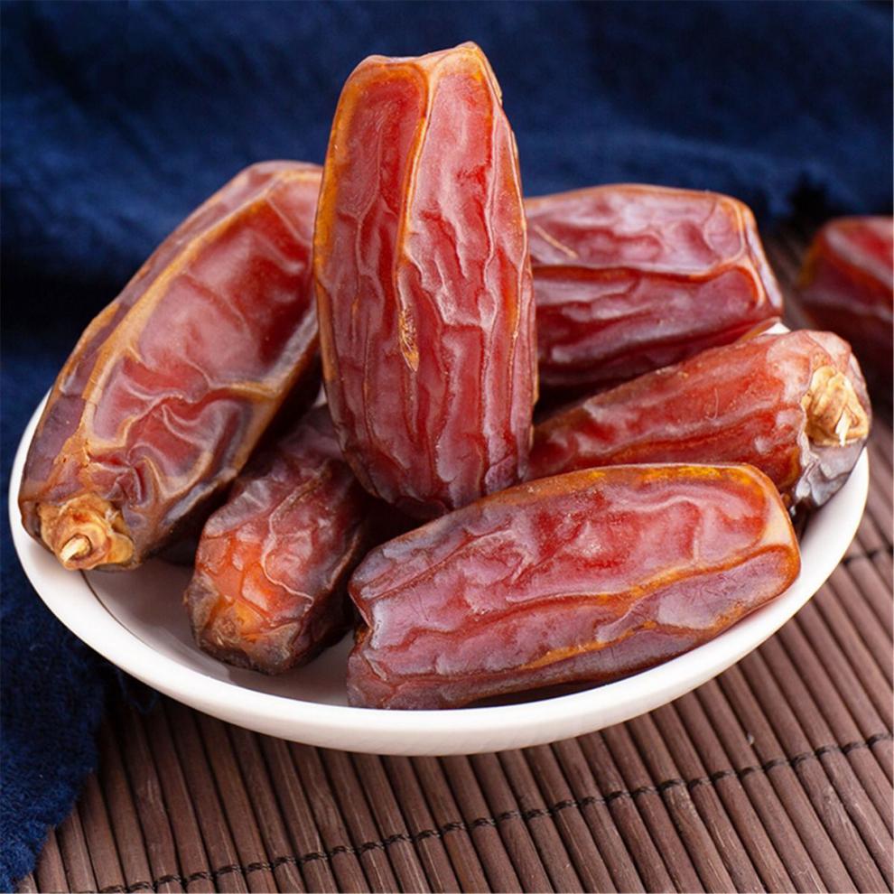 5折吊干椰枣特阿拉伯自然晾晒无椰枣零食干果特级500g45cmsafawi黑