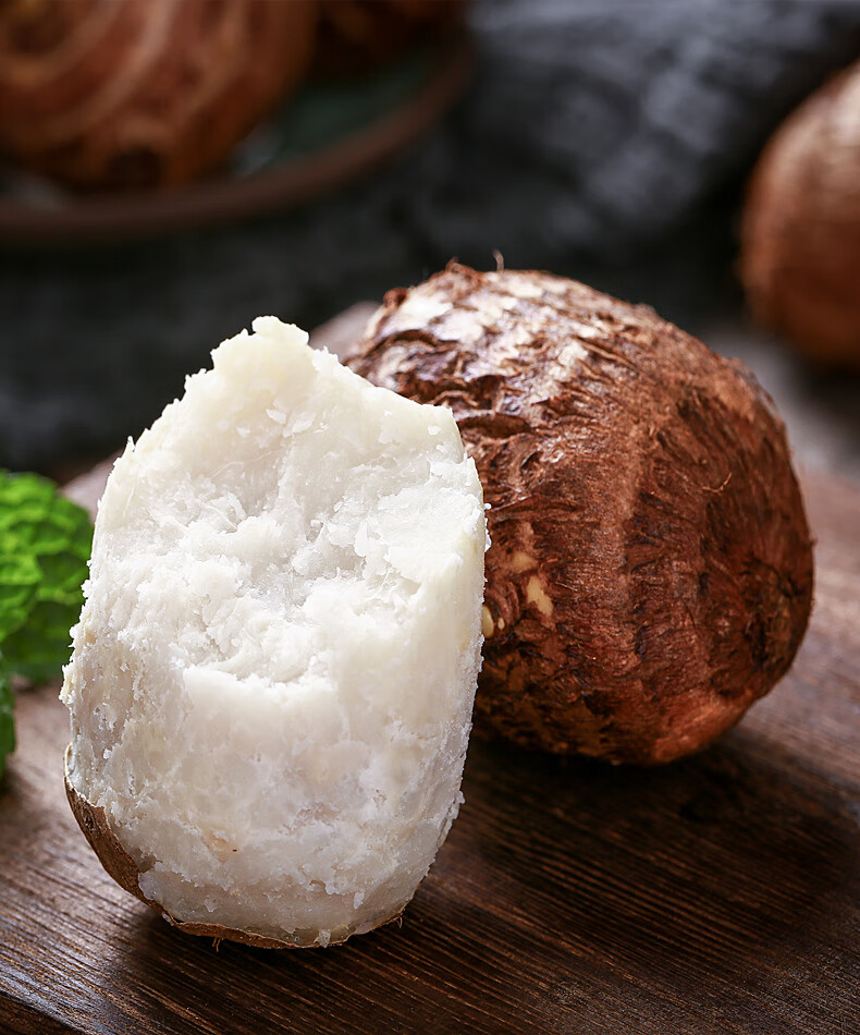 山东牛奶小芋头山地毛芋仔蔬菜红芽芋芋艿新鲜香芋3斤中芋头蒸煮美味