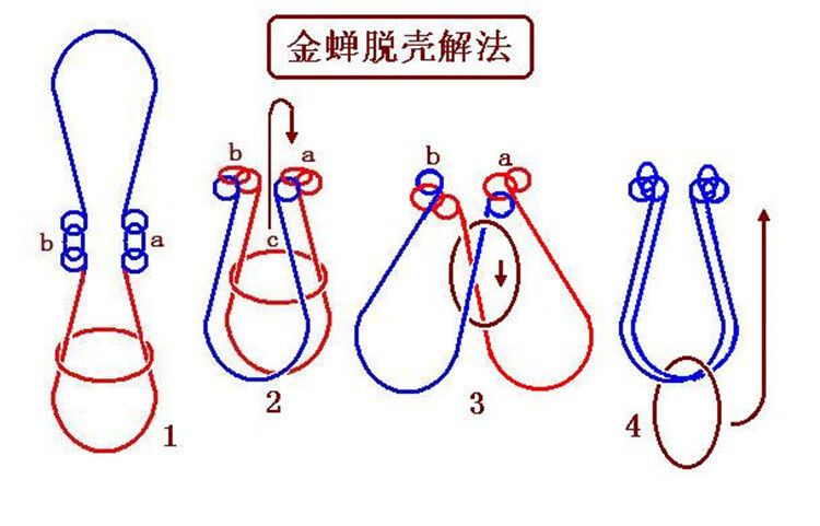 环环相扣解法图解全图图片