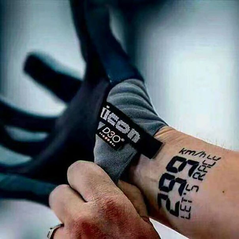 手腕纹身贴机车摩托车爆表时速数字299km防水ins女男暗黑刺青 暗黑