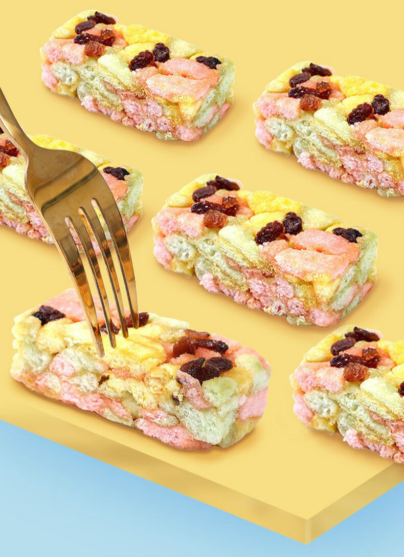 马卡龙沙琪玛 800g*整箱46枚 网红水果沙琪玛 营养早餐父母孩子礼自用