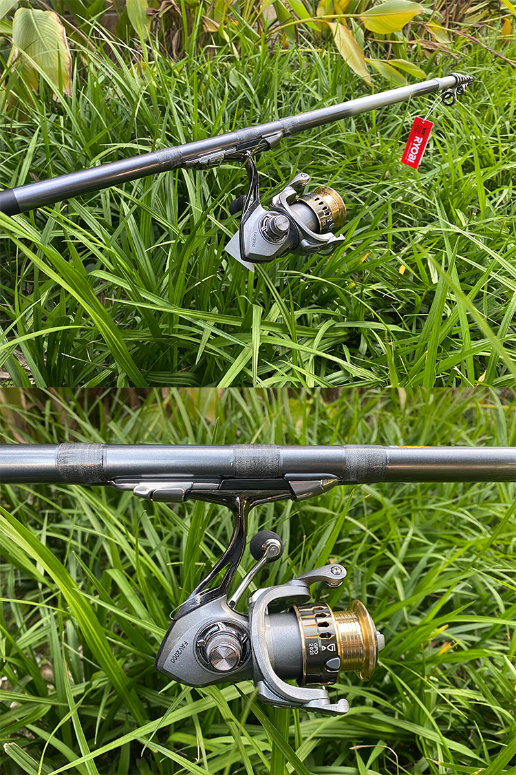 dyzj 小矶竿软尾矶竿软尾带地插轻硬专用3米抛投杆碳素矶钓鱼竿定制