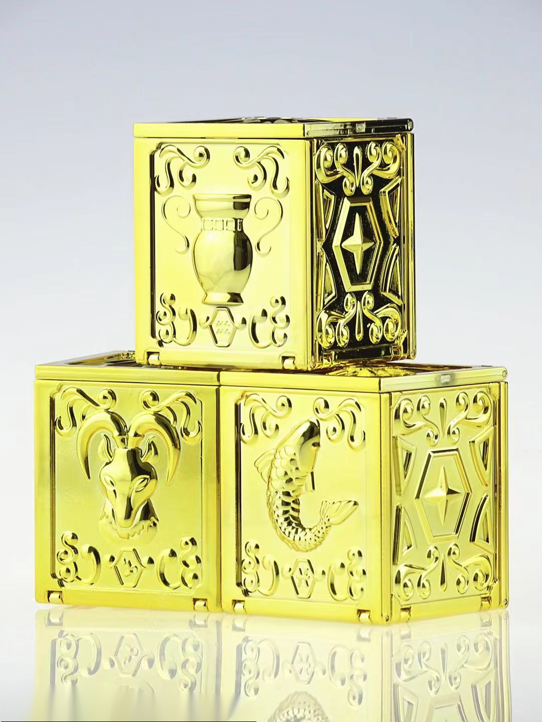 十二黄金圣斗士手办rh弹 圣衣神话 普色 十二黄金圣衣箱 巨蟹座(现货)