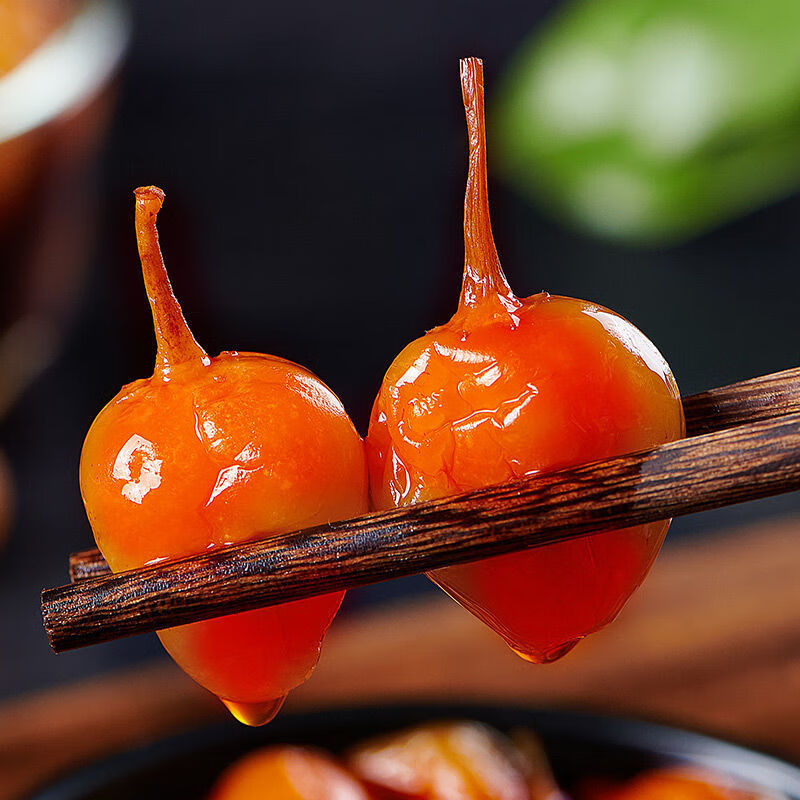 广西七彩泡椒灯笼椒五彩小米椒泡菜菜酱香味酸辣味瓶装 彩椒泡椒300克