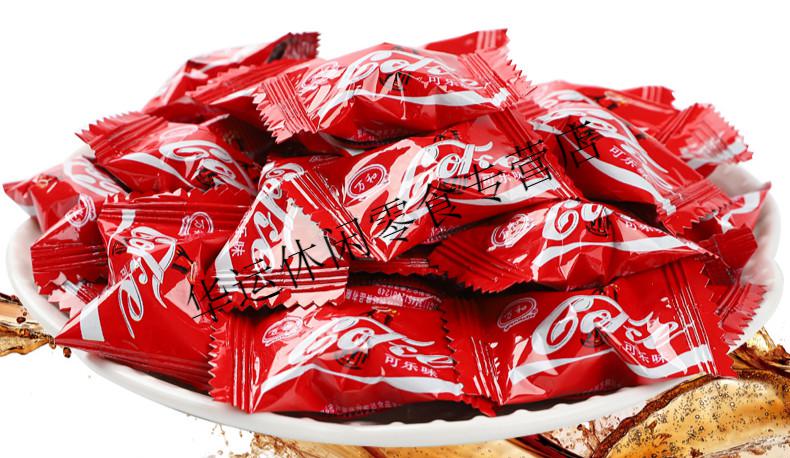 可乐糖雪碧味汽水味硬糖散装约110颗休闲怀旧零食糖果结婚庆喜糖可乐