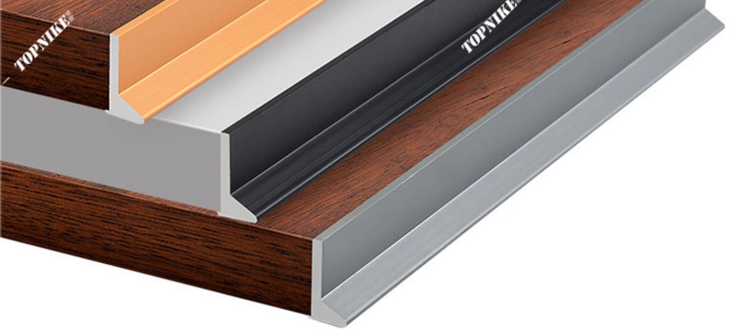 免拉手封边橱柜门抽屉l型斜面隐形隐藏式嵌入式铝合金铝型材 t05款-哑