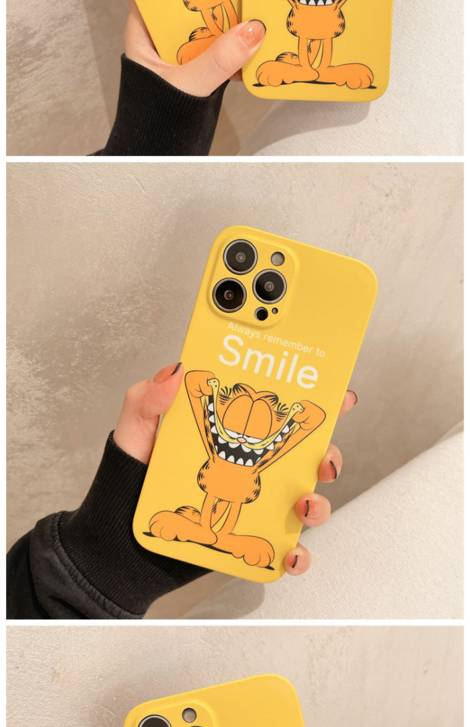 apple可爱卡通动漫恶搞加菲猫iphone13promax苹果12手机壳11/13适用于