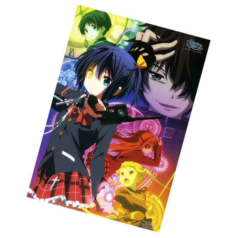 动漫二次元小鸟游六花海报 中二病少年也要谈恋爱动漫周边宿舍壁纸