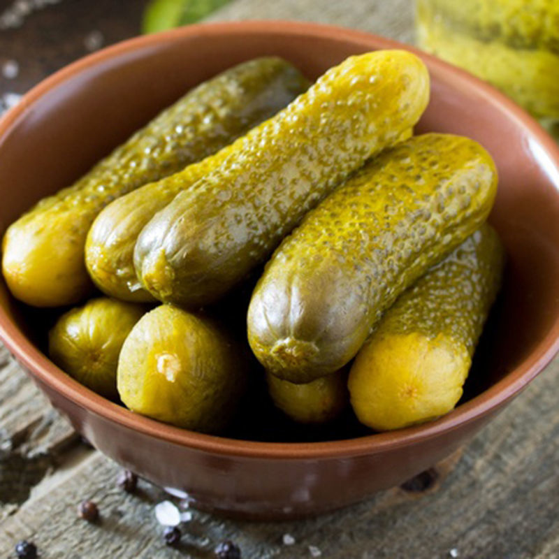 俄罗斯进口酸黄瓜俄式西餐腌黄瓜开盖罐头烹饪食材情人节520情人节