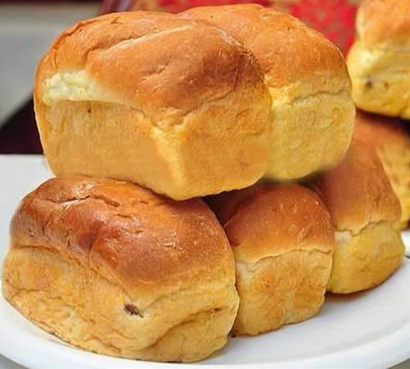 哈尔滨特产 马迭尔小面包老式槽子面包 葡萄干果脯6个装 600g 600g