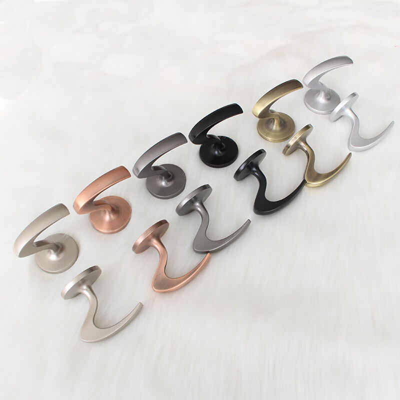 窗帘墙壁挂钩简约象鼻钩免打孔钉安装窗帘墙钩固定配件装饰壁挂客厅