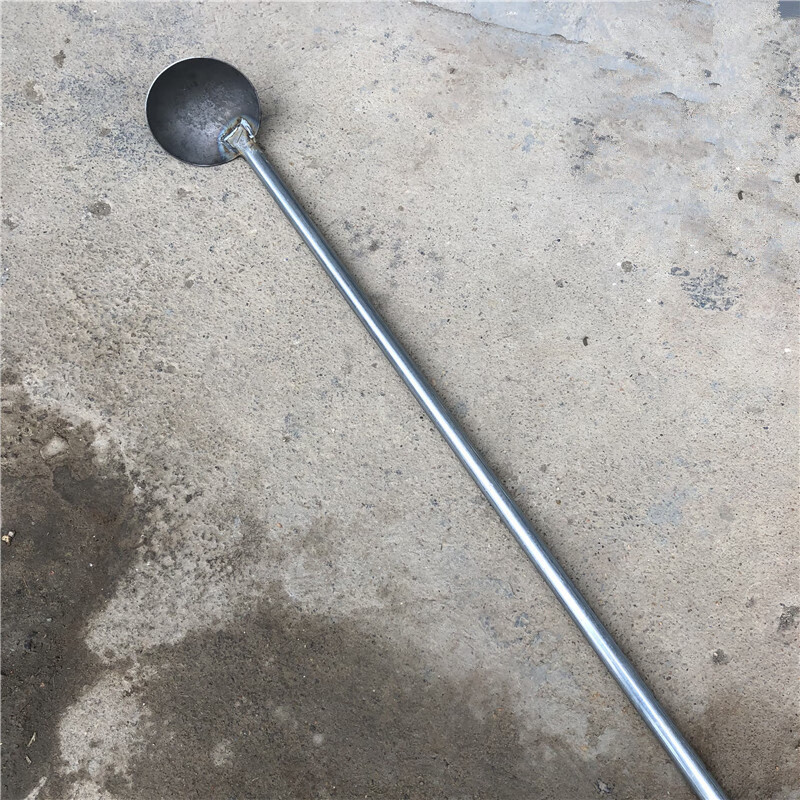 长柄大铁瓢窨井疏通污水井清掏工具清理下水道捞渣勺清淤泥铁漏勺 18