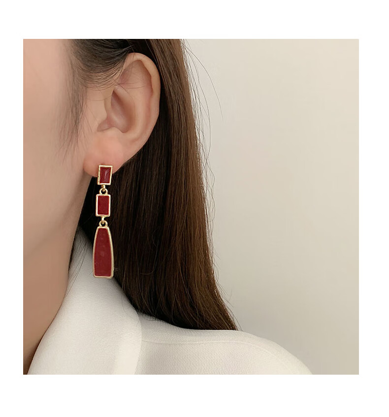 qiaoli无耳洞耳夹女气质简约百搭无痛耳骨夹小众设计耳环秋季感耳饰6