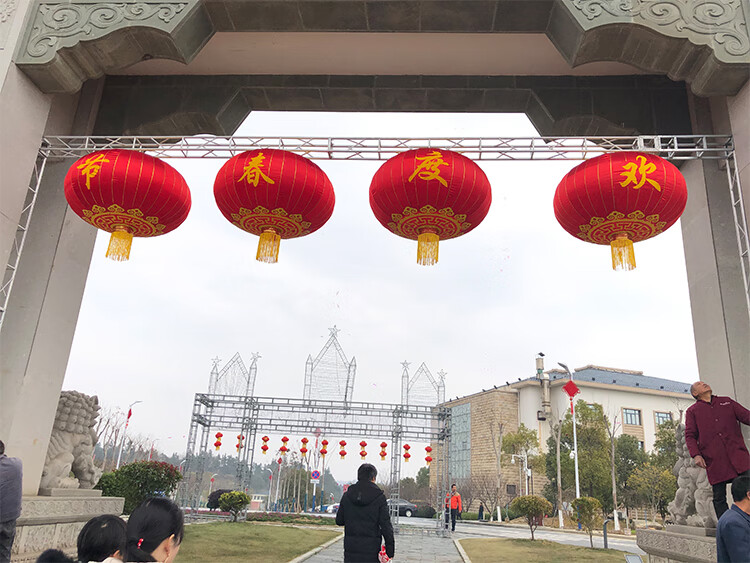 米囹中秋国庆超大型铁口灯笼直径12米15米2米3米欢度国庆佳节门口户外