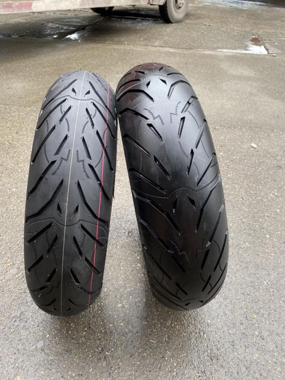 摩托轮胎110 120 130 140 160 55/70-17小忍者春风贝纳利真空外胎 120