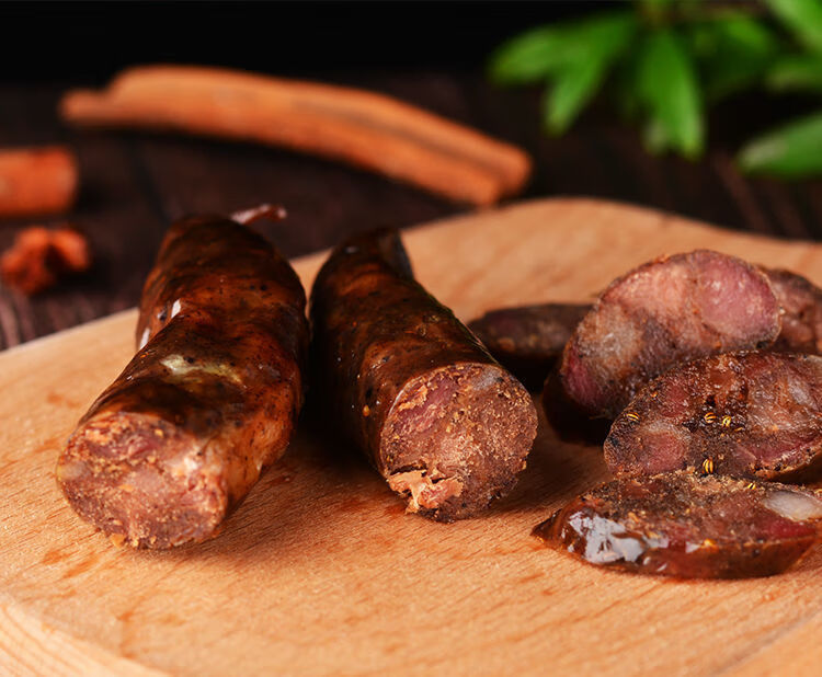 博山香肠250g山东淄博博山特产博山即食熟香肠肉肠风干猪肉香肠礼盒装