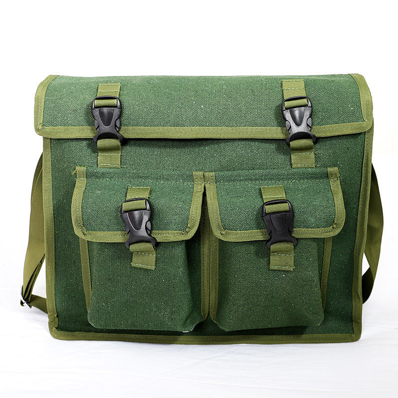 帆布工具包工地木工维修劳保加厚耐磨瓦工收纳包多功能水电工大包