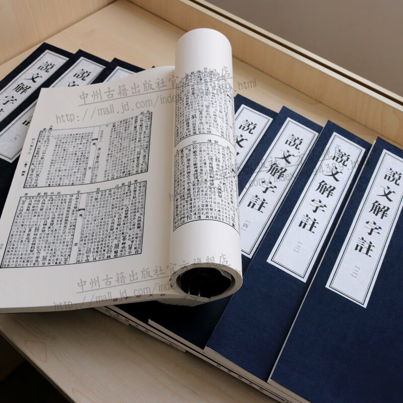 线装书古籍函套10册说文解字注汉字工具书国学古籍国学经典书籍国学