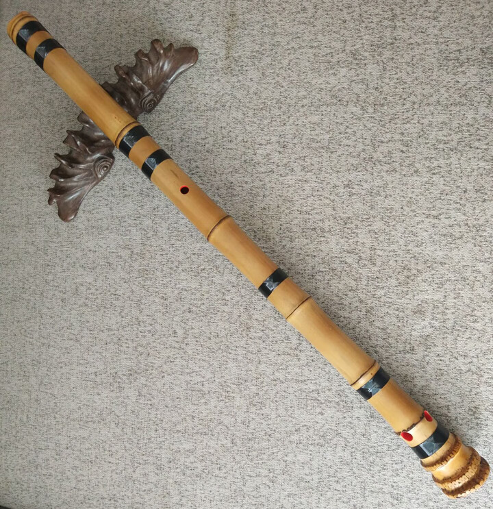 桂竹南箫专业收藏精制箫乐器尺八孔大头竹根南萧6孔g调外切口