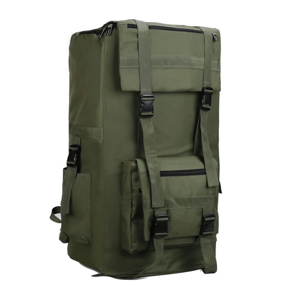 大容量背囊 迷彩背包男户外登山徒步防水军迷行军背囊旅行打工包 三沙